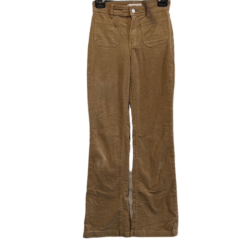 Mango Women's Brown Flare Jeans XS283